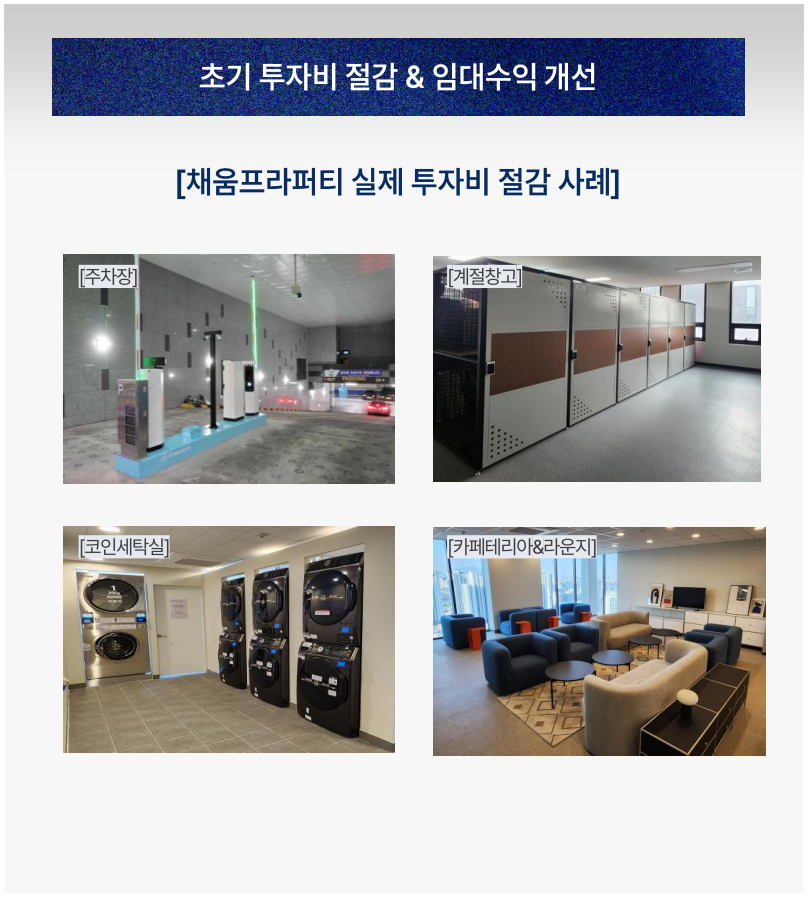 투자비용 최소 효율화 사례